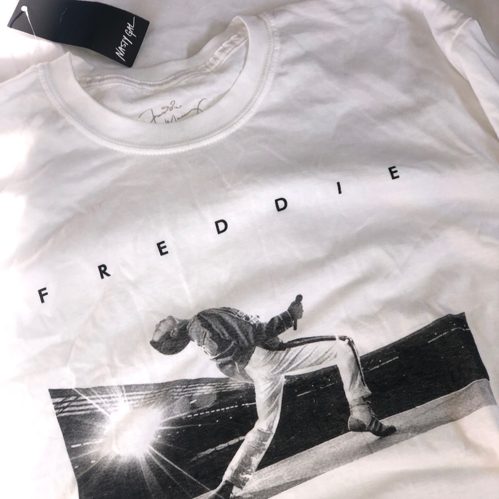 Freddie Mercury shirt- nasty gal